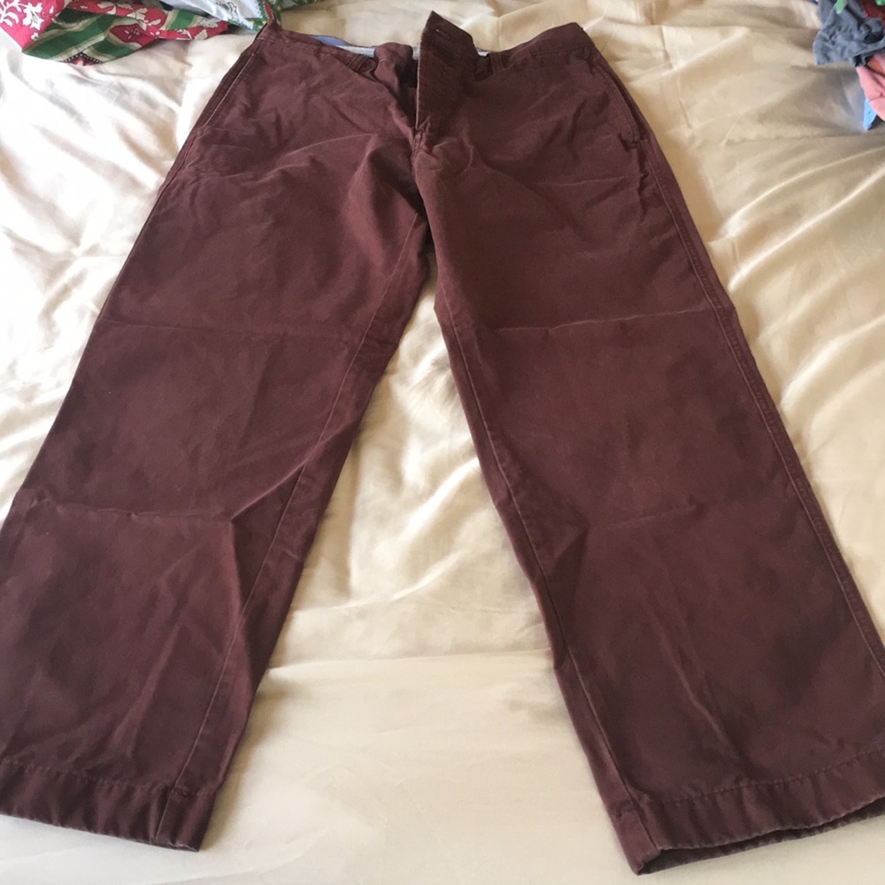 Maroon LL Bean Dress Pants